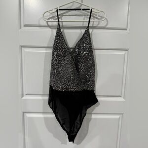 Dynamite Sequin Bodysuit